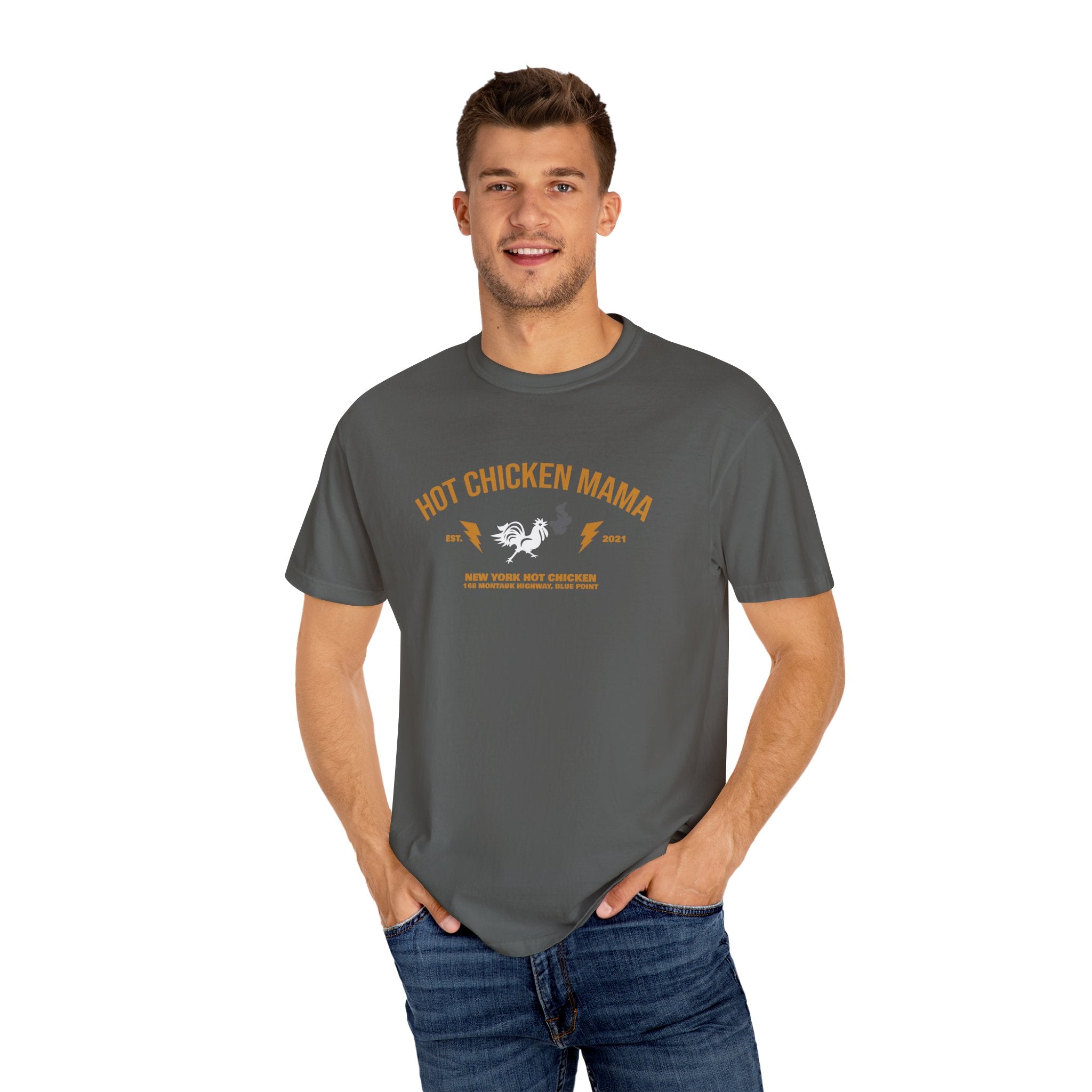 Hot Chicken Mama Lightning Bolts T-Shirt