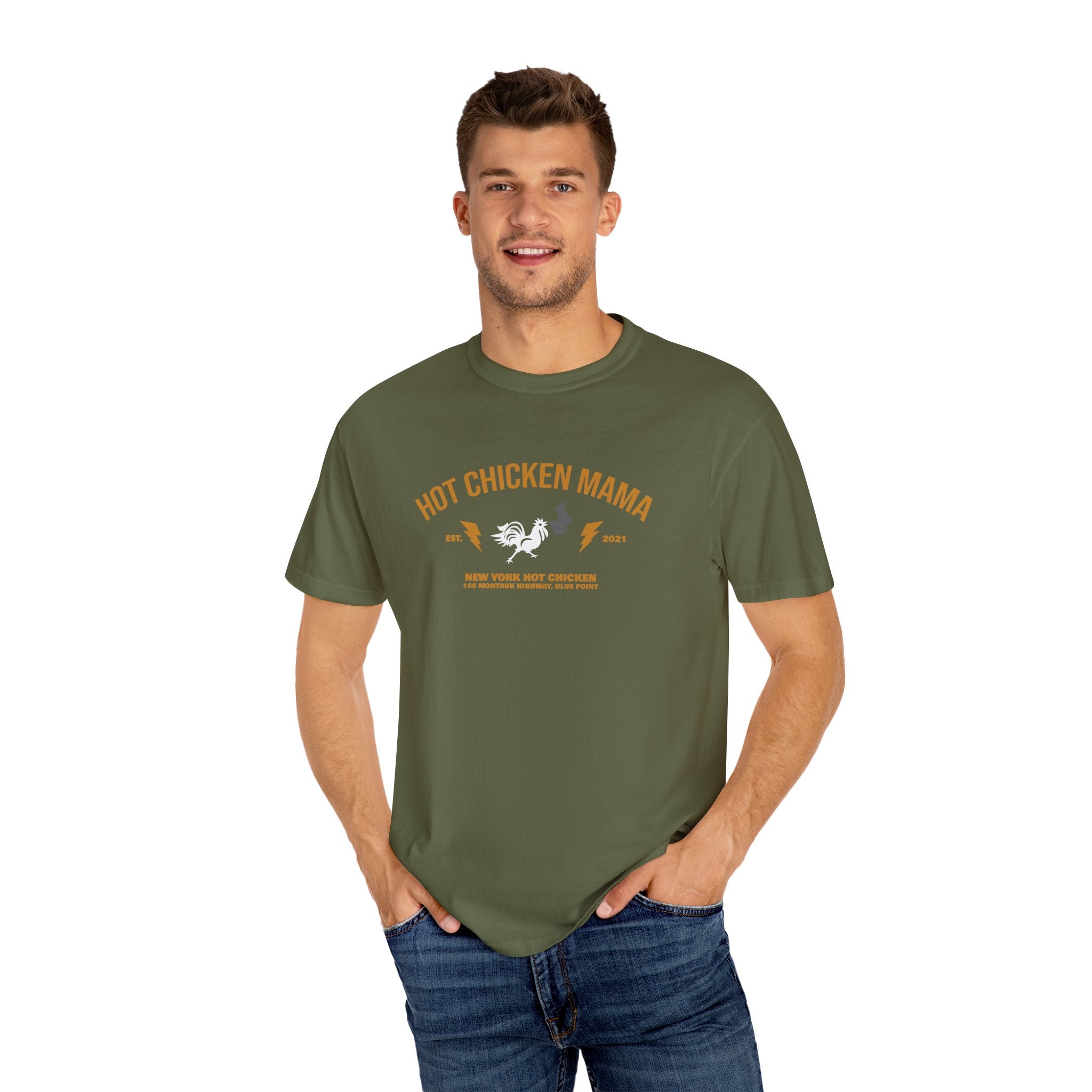 Hot Chicken Mama Lightning Bolts T-Shirt