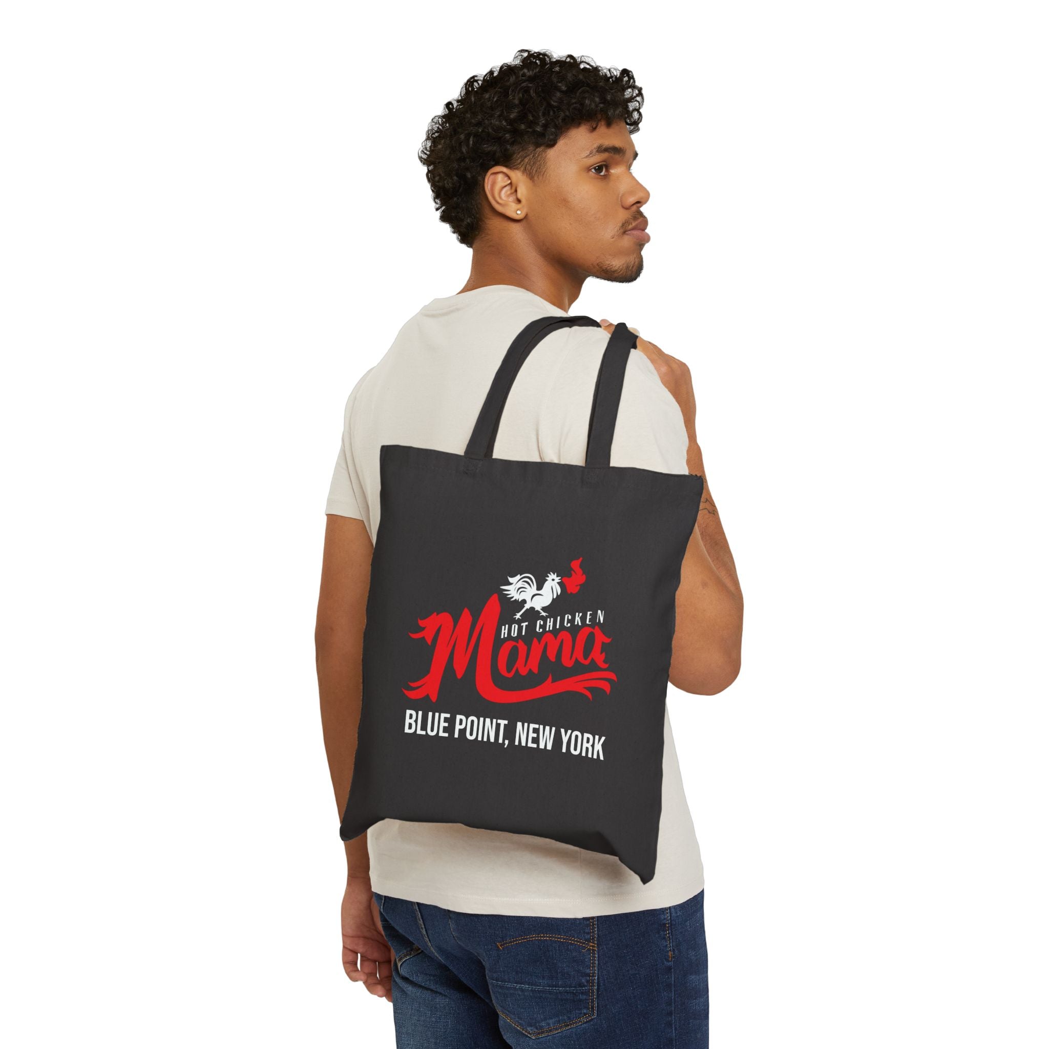 Hot Chicken Mama Classic Logo Tote Bag (Black)