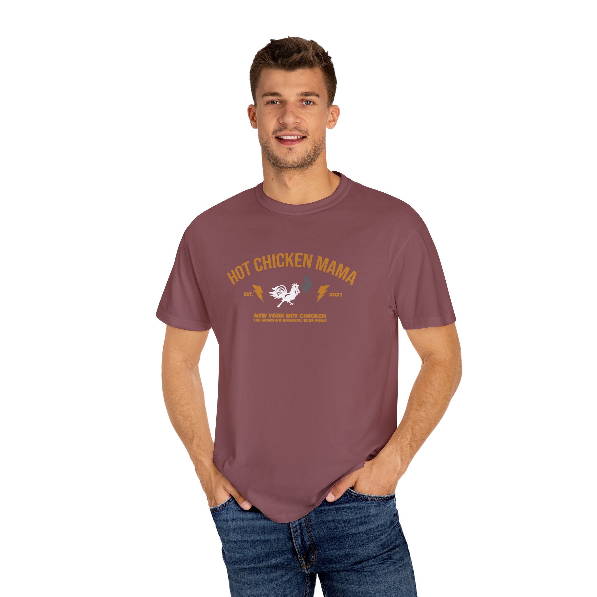 Hot Chicken Mama Lightning Bolts T-Shirt